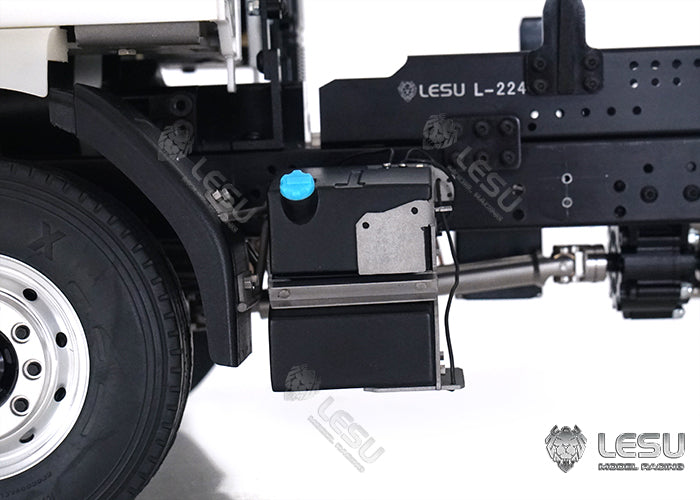 LESU G-6117 1/14 truck model toy urea tank metal accessories universal Tamiya traction mud head VM truck upgrade modification