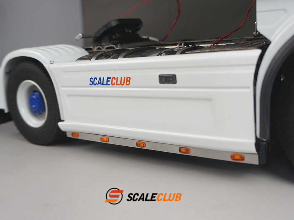 Scaleclcub Model Tamiya TC 1/14 Scania Side Panel Lights Spoiler Lights Euro Truck Parts