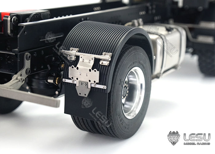 1/14 model toy dump truck Tamiya tractor metal modified parts semicircular rear light frame fender LESU