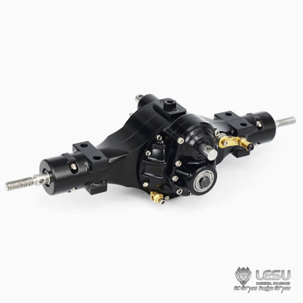 1/14 truck Tamiya tractor axle Q-900 series differential lock flange bridge mud army truck DIY model LESU