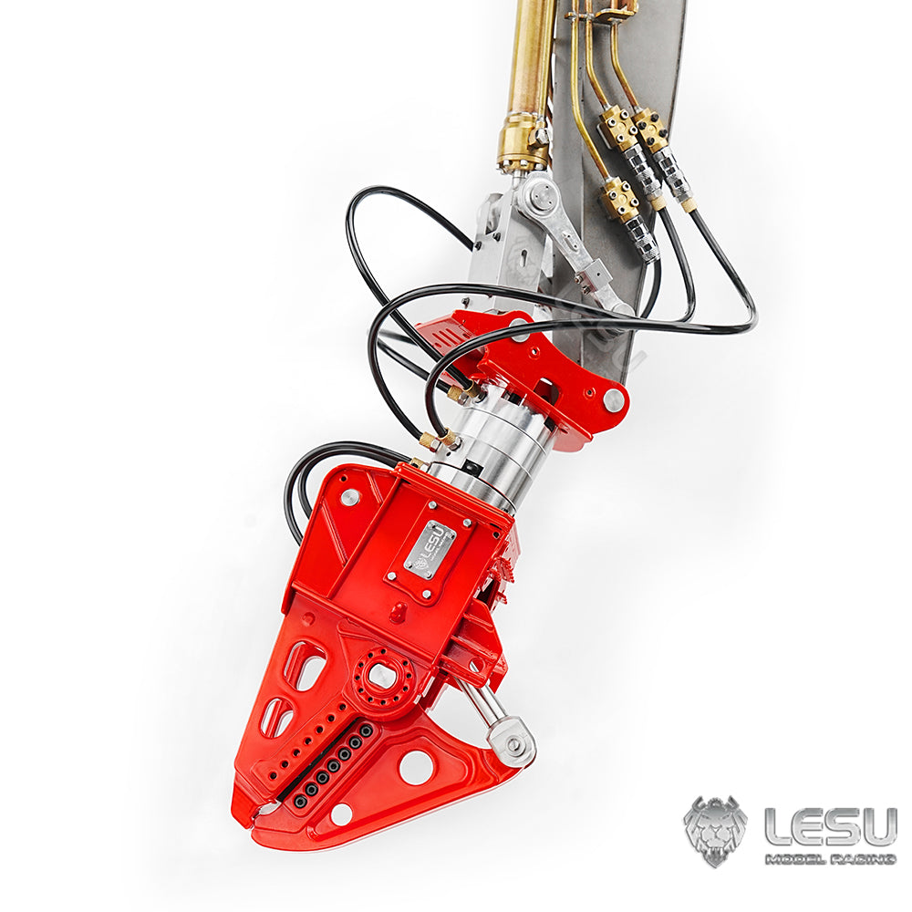 LESU 1/14 Hydraulic Excavator 270° Rotating Hydraulic Cylinder Hydraulic Clamp AT-C0053
