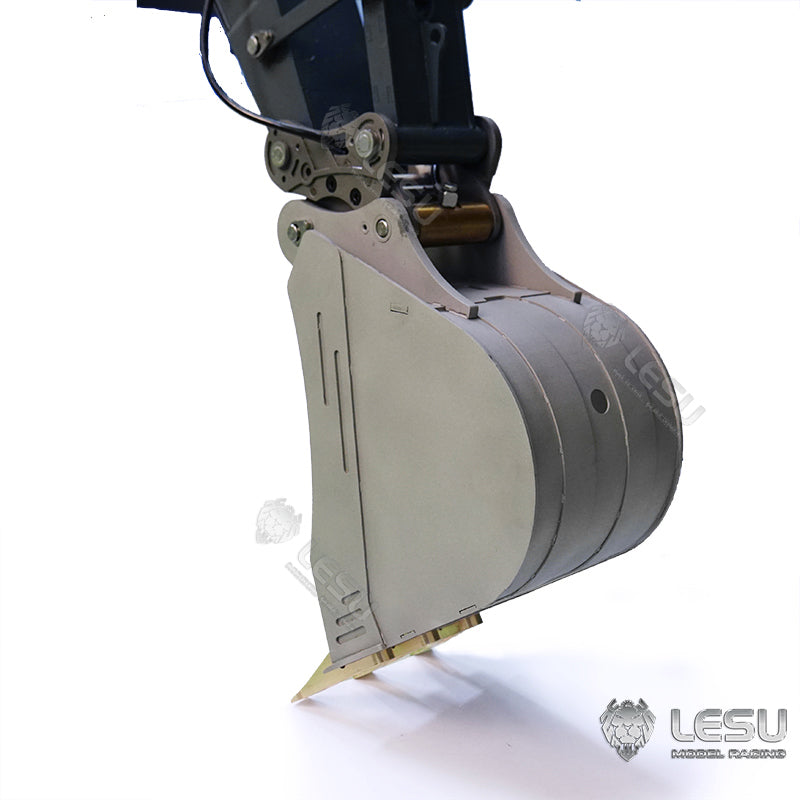 LESU 1/14 Engineering Hydraulic Excavator CAT 374F Modified Quick Release Narrow Bucket Attachment