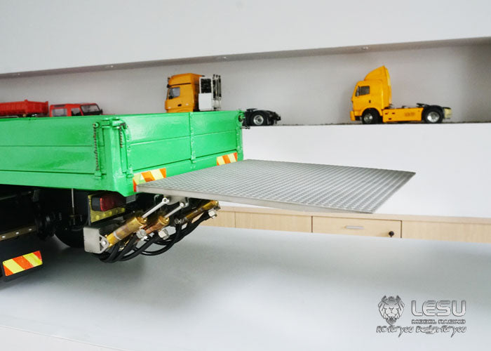 LESU 1/14 Tamiya Truck Toy Model Container DIY Modified Hydraulic Metal Tail Plate Two-way Reversing Valve LS-20161103