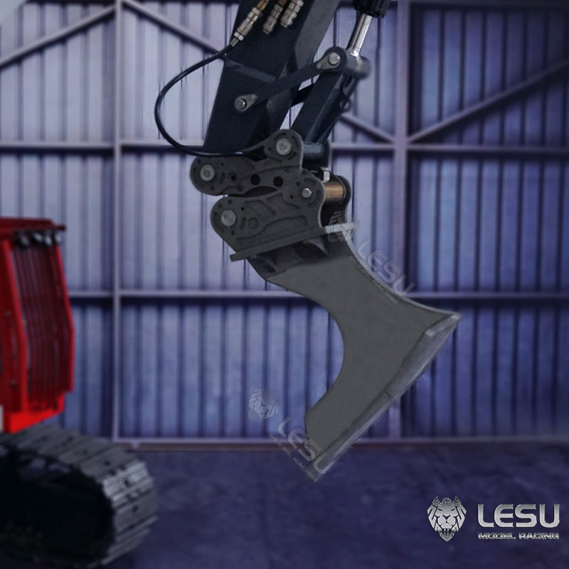 LESU 1/14 Engineering Hydraulic Excavator CAT 374F Modified Quick Release Tool Compactor Attachment