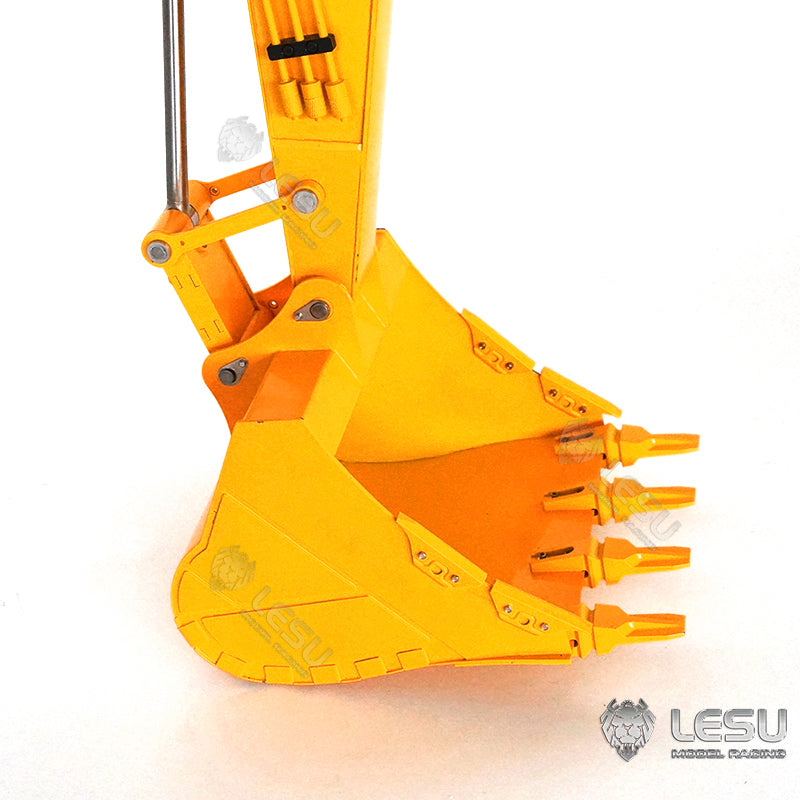 LESU 1/14 Excavator C374F original bucket DIY modified quick disassembly metal bucket