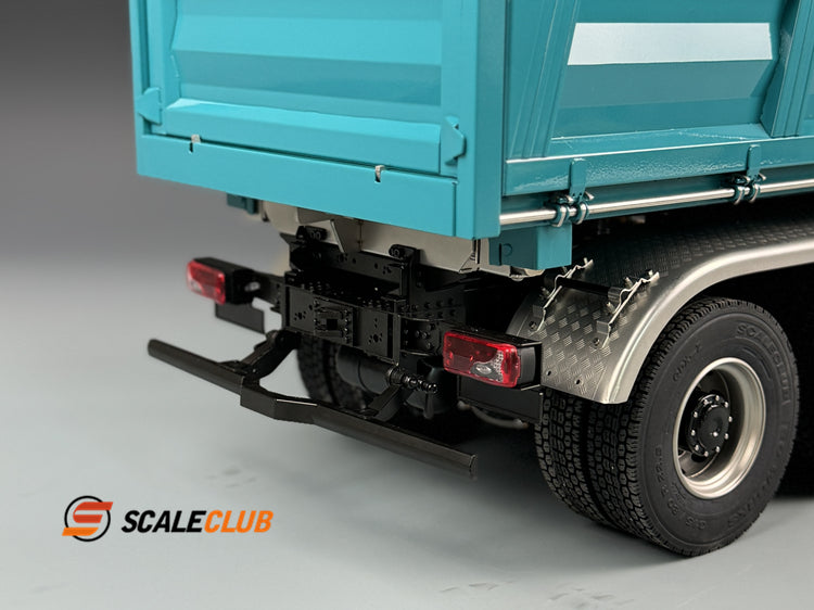 SCALECLUB 1/14 MAN TGS Mud Head Three-way Hydraulic Dump Full Metal Remote Control Truck Model