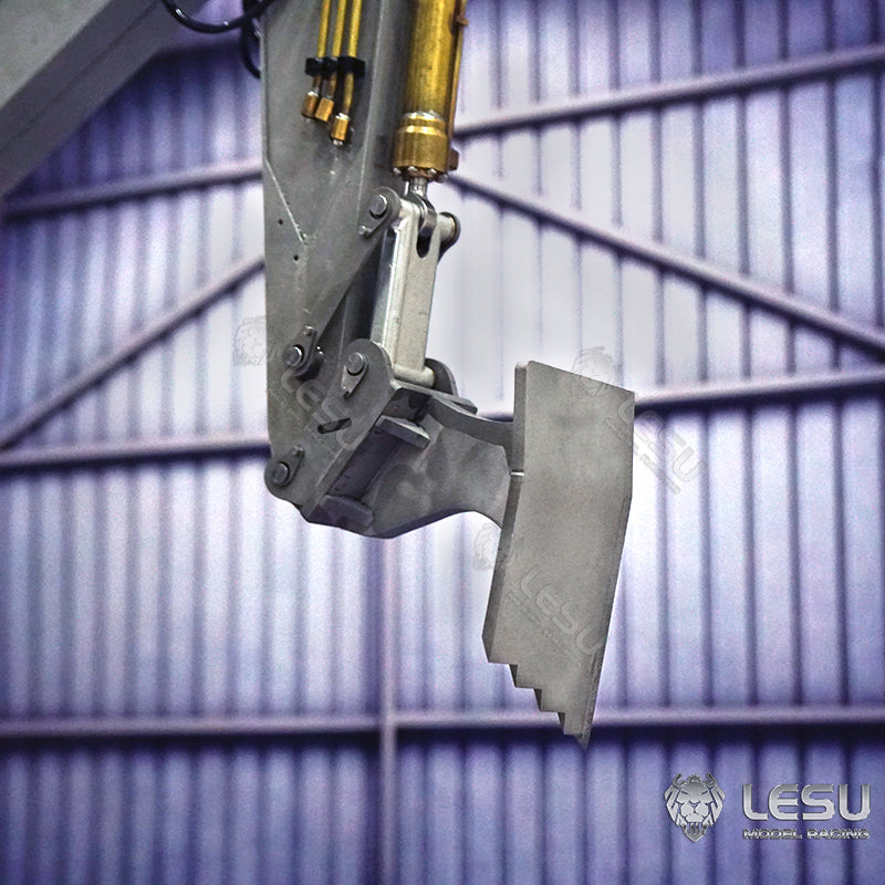 LESU 1/14 simulation hydraulic excavator PC360, wheel excavator, small short tail modified quick-release metal compactor accessories