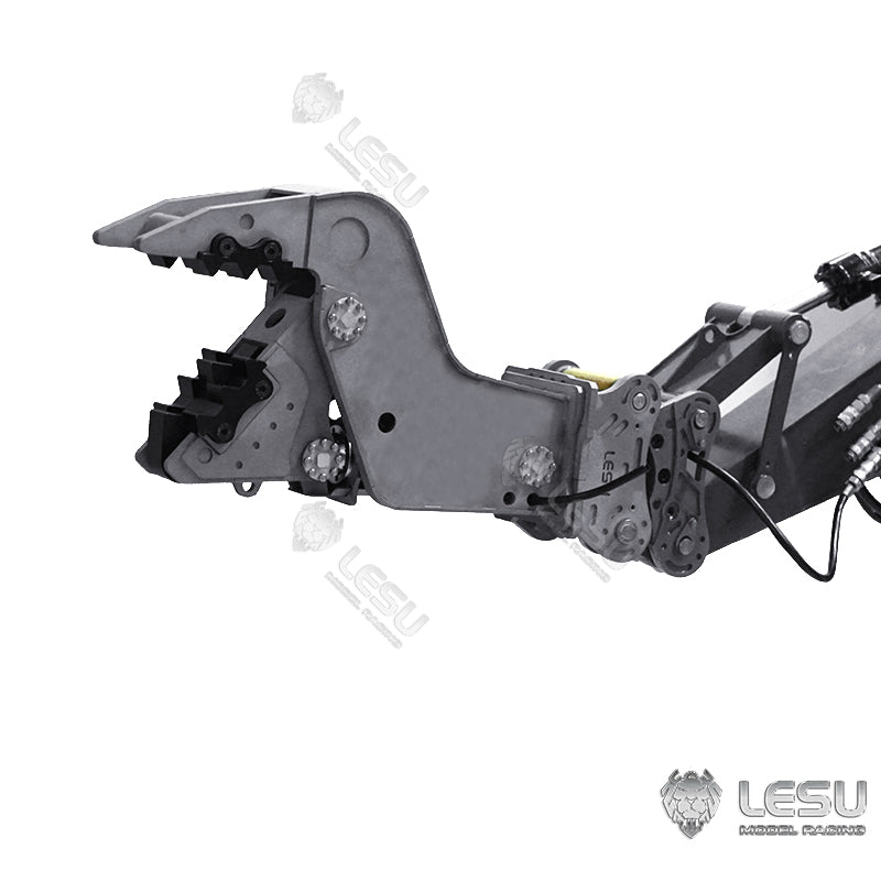 LESU 1/14 Engineering Hydraulic Excavator CAT 374F Modified Quick Release Hydraulic Metal Clamp Accessories