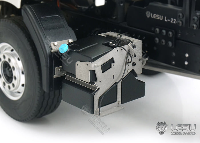 LESU G-6117 1/14 truck model toy urea tank metal accessories universal Tamiya traction mud head VM truck upgrade modification