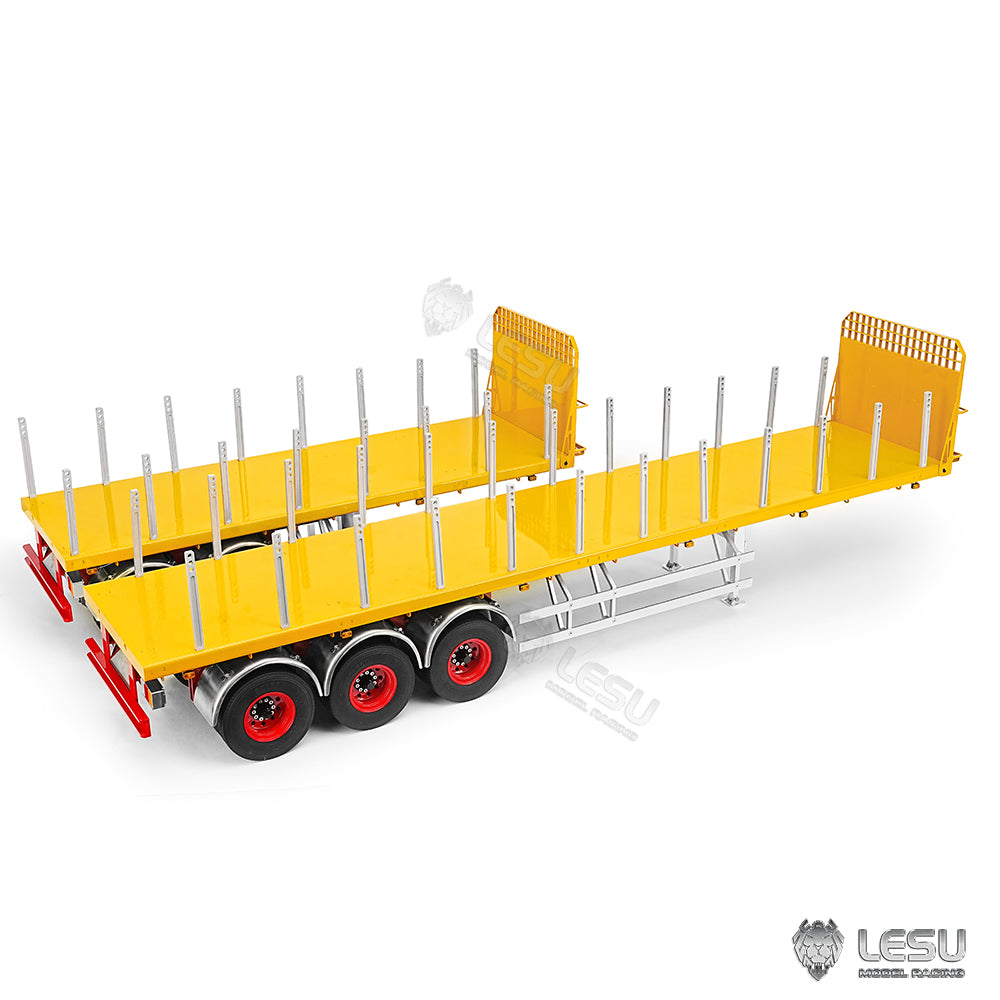 1/14 truck semi-trailer model Tamiya 20 feet 40 feet trailer trailer LESU