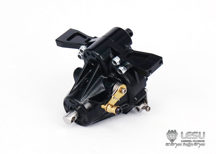 LESU 1/14 Tamiya tractor truck dump truck model central differential time-sharing all-wheel drive transfer case F-5020