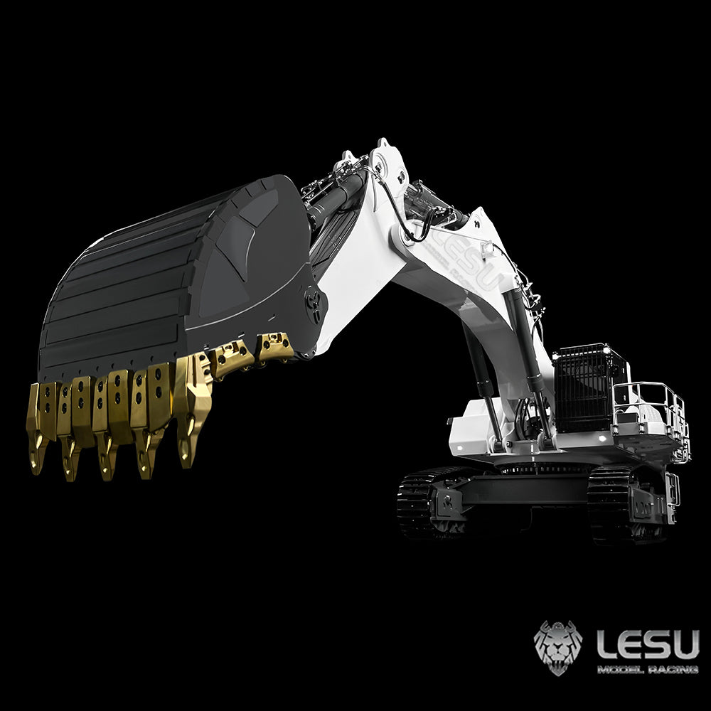 LESU 1/14 Hydraulic Remote Control Toy Heavy Duty Backhoe Excavator 4-Way Valve AOUE 9150