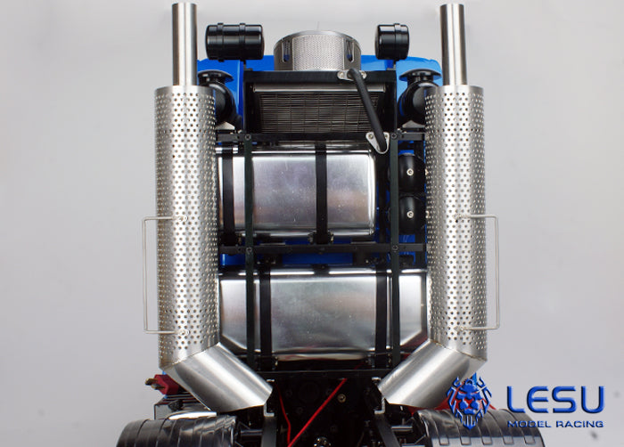 LESU 1/14 Tamiya heavy tractor truck model toy simulation equipment rack G-6169