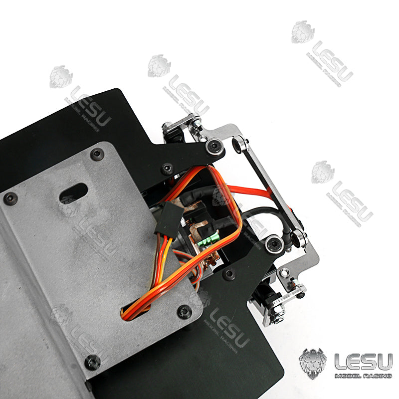 LESU 1/14 Tamiya Volvo 6X6 tractor truck model toy model metal chassis shell can be directly installed