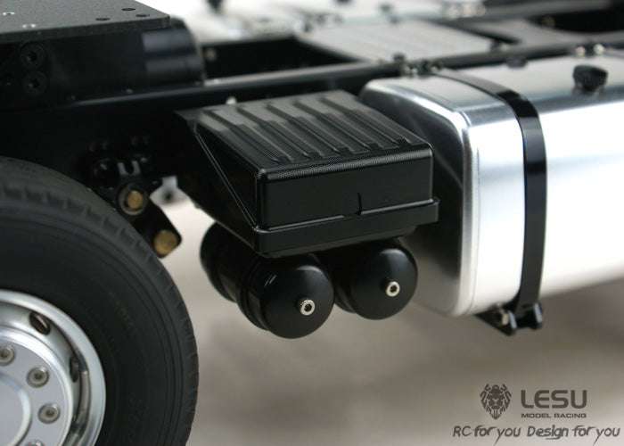 LESU 1/14 Tamiya Scania tractor truck metal three-axle 6X4 chassis remote control car model modification