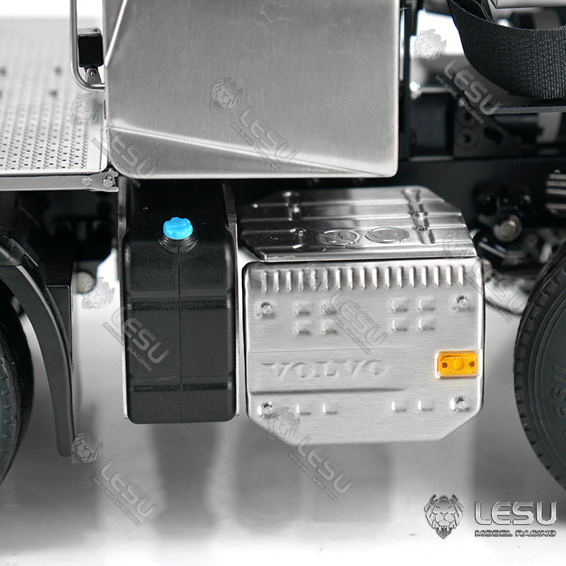 LESU 1/14 Truck Model Toy FH16 Heavy Towing Chassis 8X8 Full Drive Differential Lock Axle