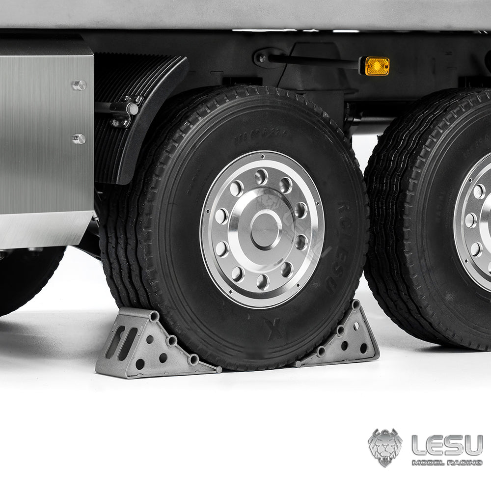 LESU 1/14 remote control toy model full trailer dump truck front hydraulic cylinder lifting U bucket LS-A0051-D