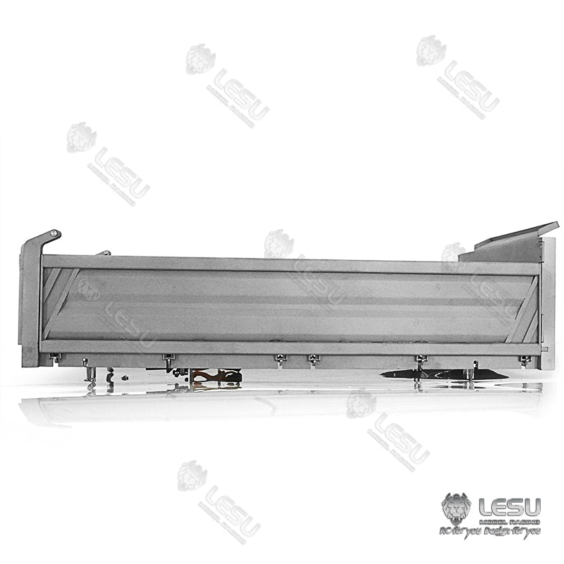 LESU1/14 Tamiya benz 3348 truck full drive 6X6 high torque hydraulic three-way dump truck dedicated dump bucket