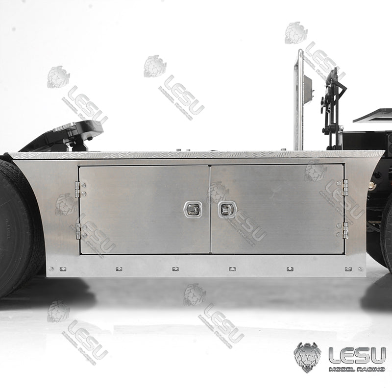 LESU 1/14 Truck Four Airbag Suspension Large Travel High Profile Scania 4X4 Tractor Chassis