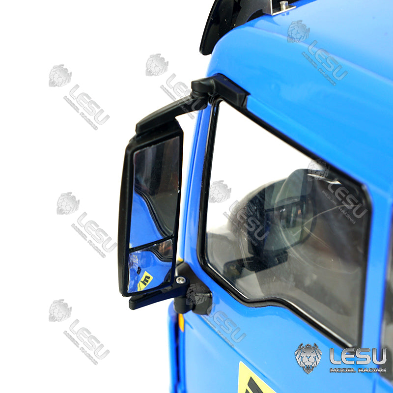 LESU 1/14 MAN TGS full drive 6X6 high torque hydraulic three-way bucket dump truck model truck