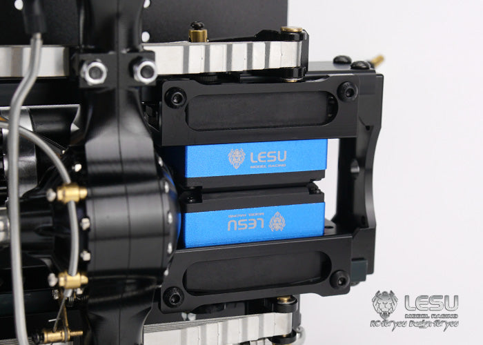LESU 1/14 Tamiya Scania R620 R470 tractor truck 6X6 metal chassis tractor remote control toy model
