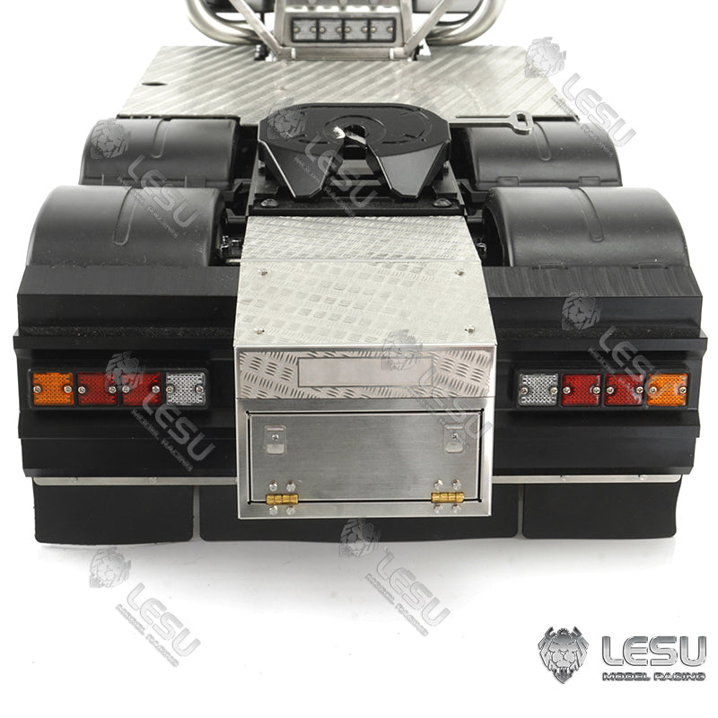 LESU 1/14 Truck Model Toy Volvo 6X6 Tractor Model Chassis Tamiya CAB Direct Installation