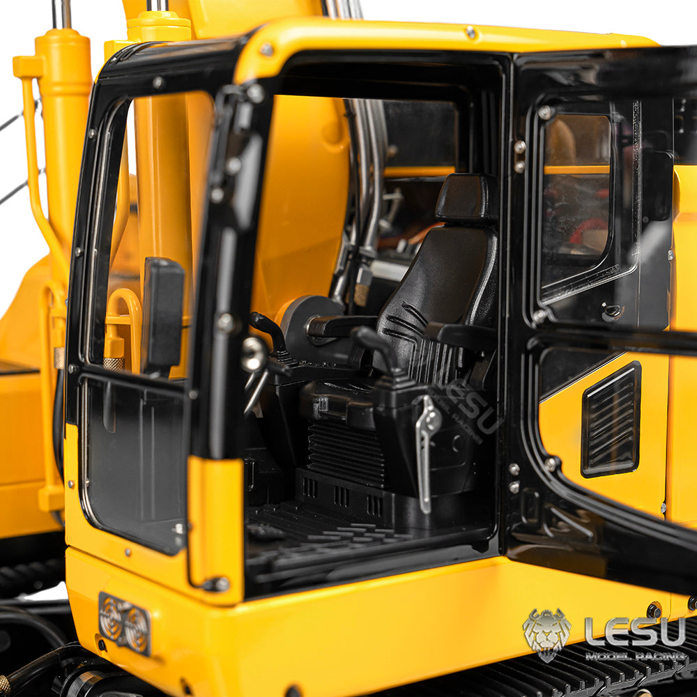 LESU1/14 heavy machinery model Aoue-ET26L three-section arm short tail with front shovel crawler excavator 8-way valve