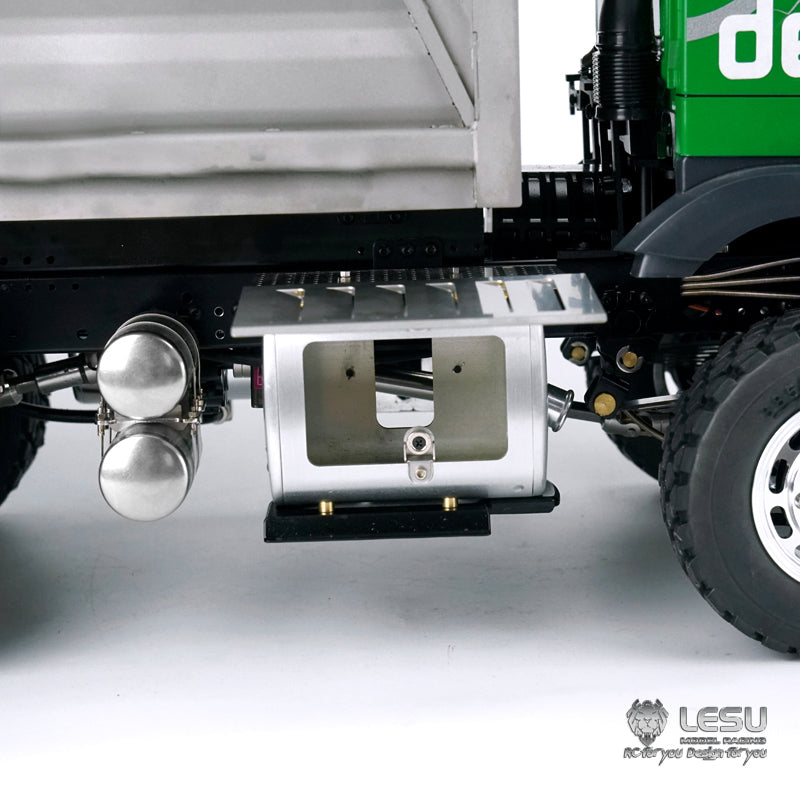 LESU1/14 remote control model hydraulic dump truck 6X6 all-wheel drive differential lock axle mud truck LS-Z0009