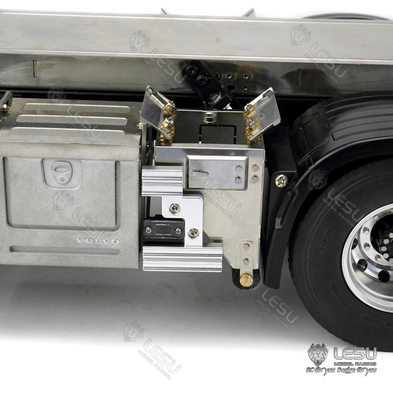 1/14 Tamiya Toys FH16 Sand Spreader FH16 Metal Tool Box Side Decoration Upgrade Parts LESU Model