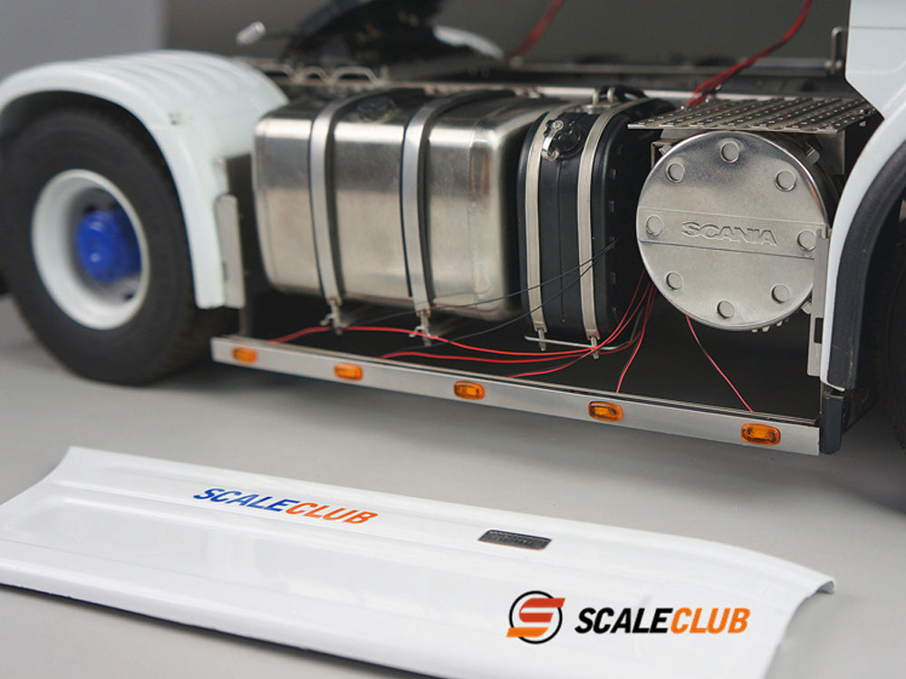 Scaleclcub Model Tamiya TC 1/14 Scania Side Panel Lights Spoiler Lights Euro Truck Parts