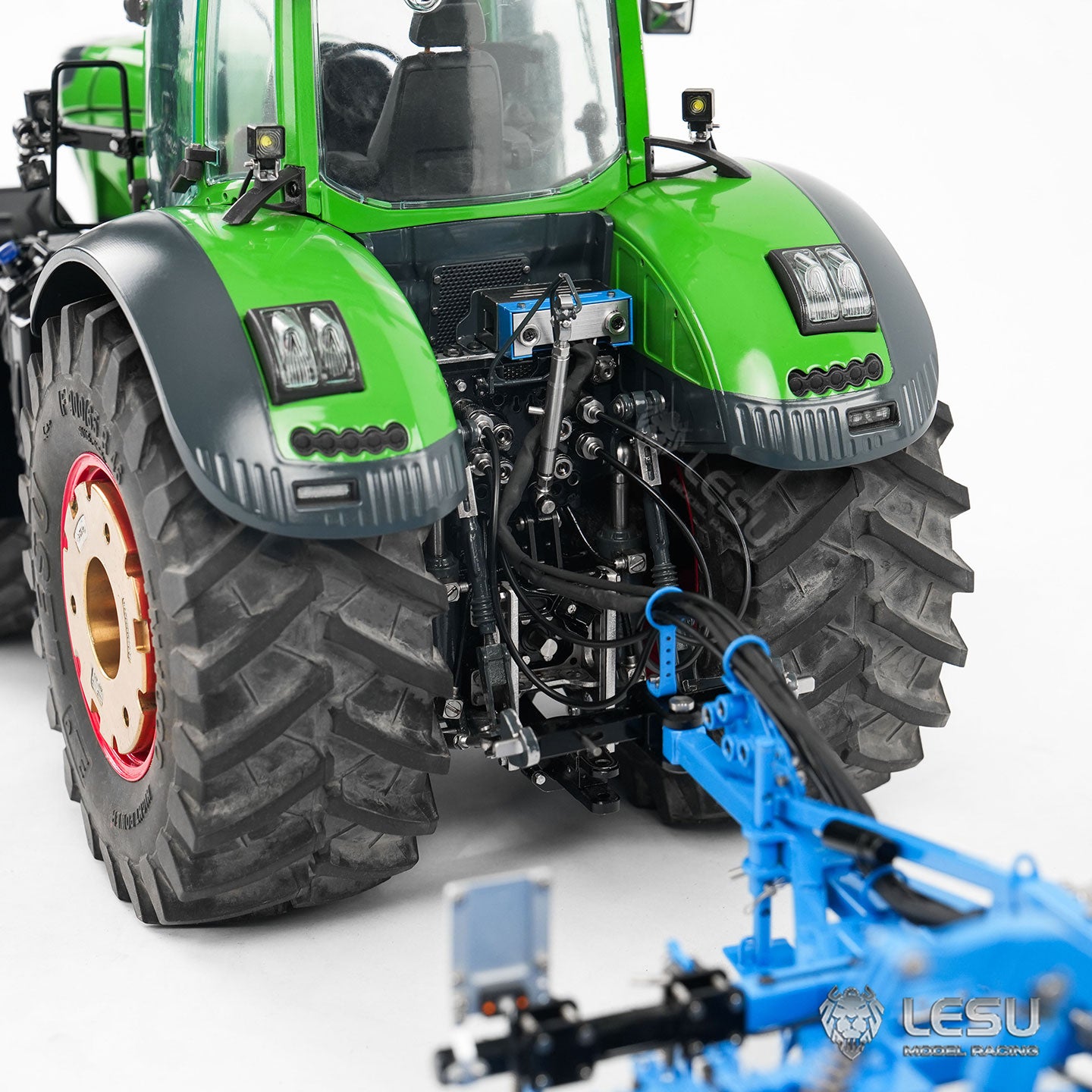 LESU 1/14 AOUE-1050 Tractor Attachment Kompaktomat K500 Seedbed Pre-sowing Soil Preparation Machine, Plow, and Seeder AT-C0061