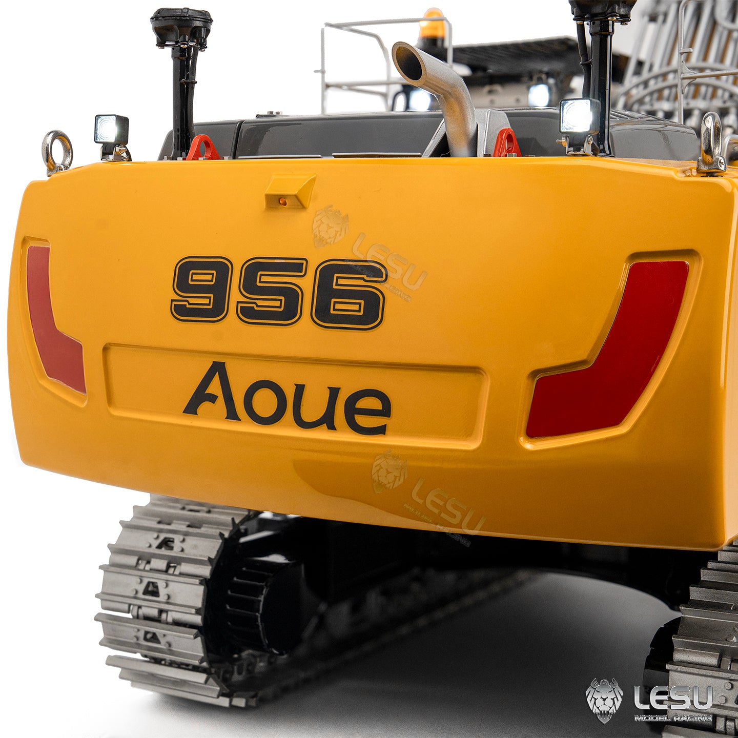 LESU 1/14 Hydraulic R956 Three-Section Arm Excavator Model BA-B0040 Motor-Driven Version Dual Pump 7-Valve