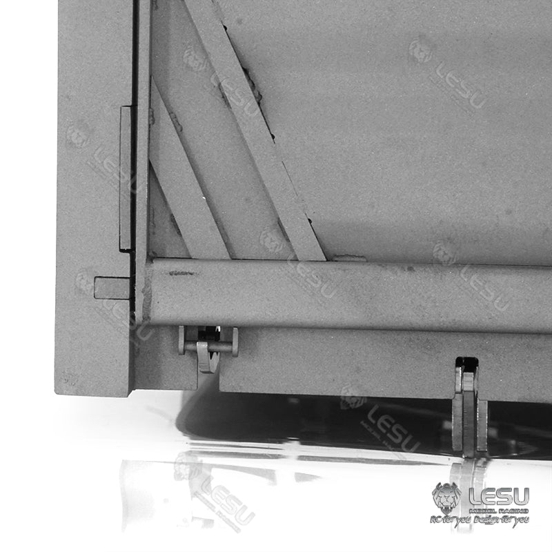 LESU1/14 Tamiya benz 3348 truck full drive 6X6 high torque hydraulic three-way dump truck dedicated dump bucket