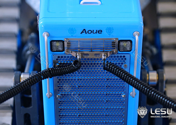 LESU 1/14 Heavy Machinery Bulldozer GPS with Width Light Wire Tube DIY Modified Parts