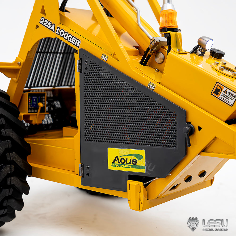 LESU 1/14 Aoue hydraulic model 225A crank boom RD-A0019 4-way valve rear single wheel steering