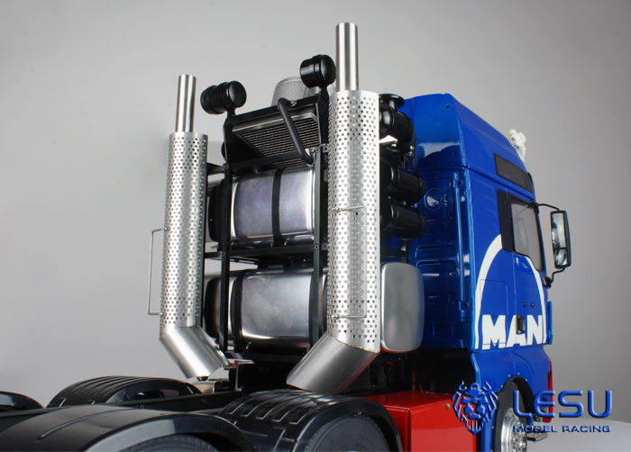 LESU 1/14 Tamiya heavy tractor truck model toy simulation equipment rack G-6169