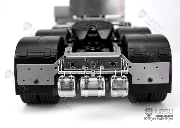 LESU1/14 Tamiya Truck MAN TGS Full Metal 6X4 Tractor Chassis Toy Model