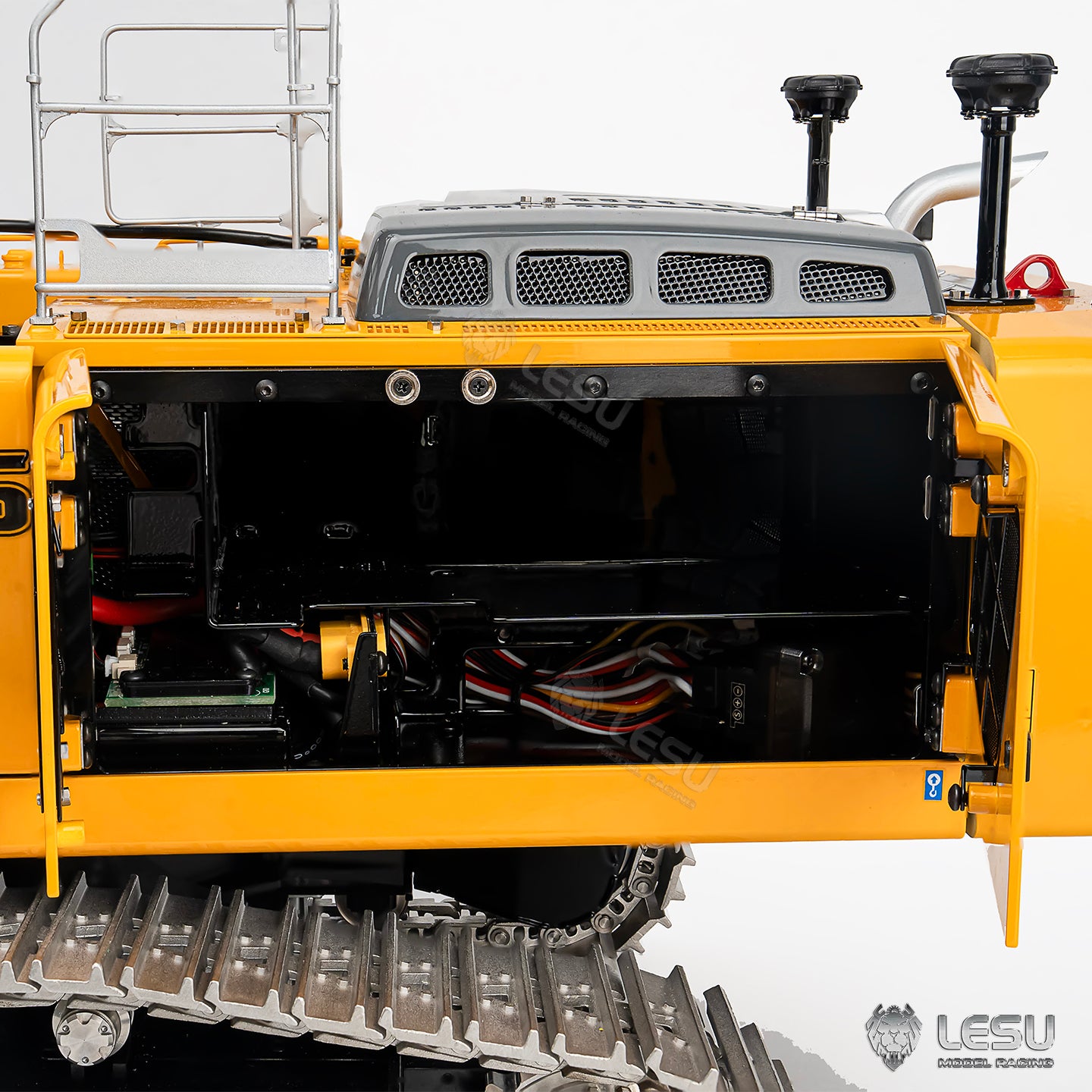 LESU 1/14 Hydraulic R956 Three-Section Arm Excavator Model BA-B0040 Motor-Driven Version Dual Pump 7-Valve