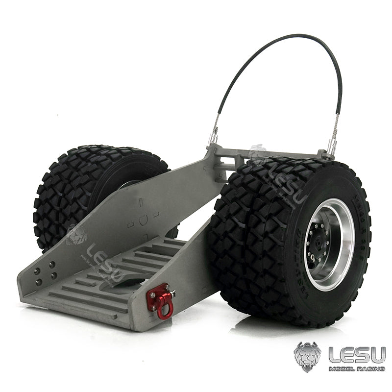 LESU 1/14 C374 excavator quick-release replacement tractor grinding disc fixed excavator crawler trailer modification accessories