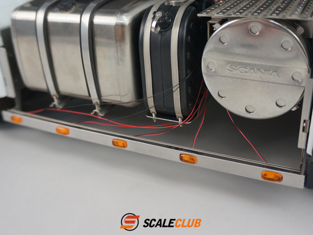 Scaleclcub Model Tamiya TC 1/14 Scania Side Panel Lights Spoiler Lights Euro Truck Parts