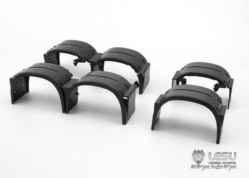 1/14 truck toy Tamiya tractor sand board S-1237 double-axis three-axis fender model accessories LESU