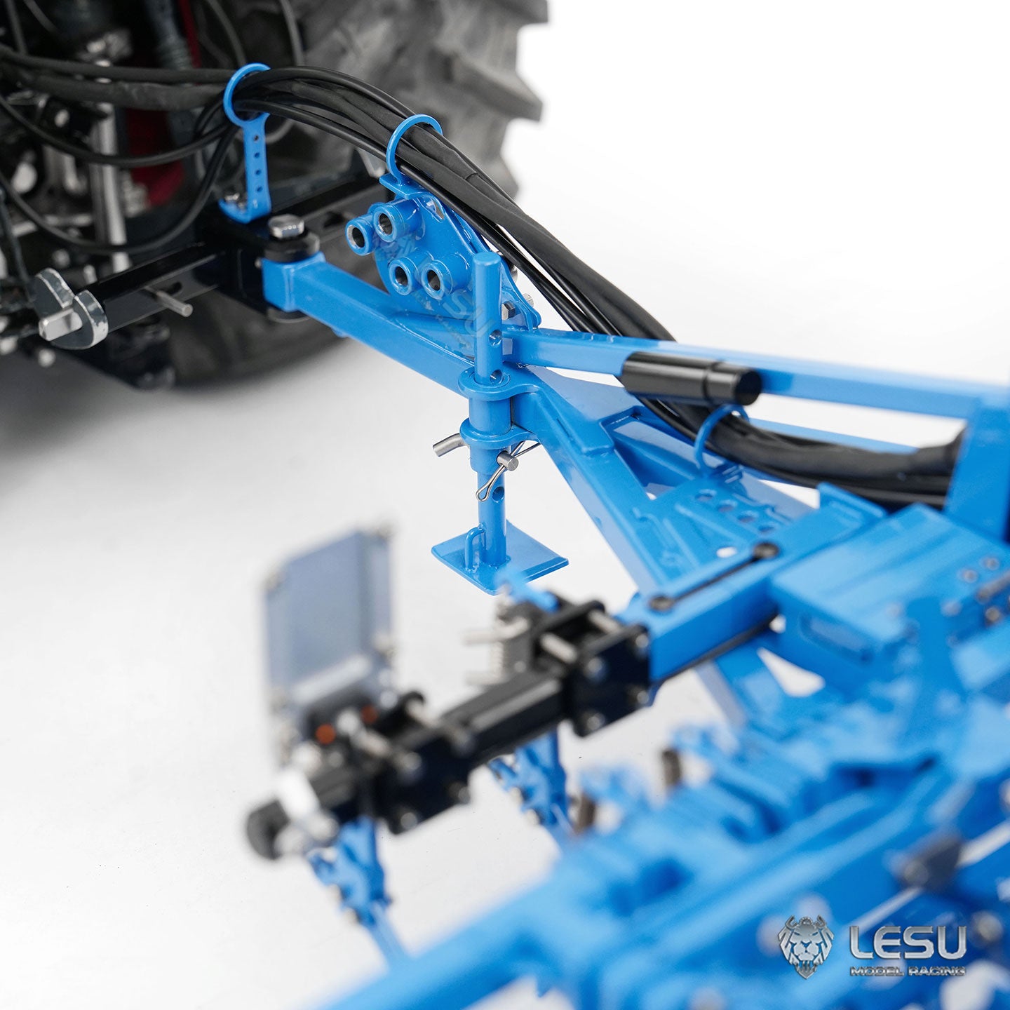 LESU 1/14 AOUE-1050 Tractor Attachment Kompaktomat K500 Seedbed Pre-sowing Soil Preparation Machine, Plow, and Seeder AT-C0061