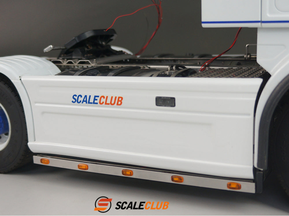Scaleclcub Model Tamiya TC 1/14 Scania Side Panel Lights Spoiler Lights Euro Truck Parts