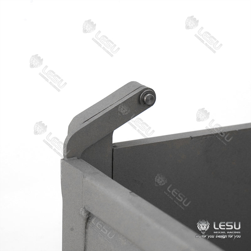 LESU1/14 Tamiya benz 3348 truck full drive 6X6 high torque hydraulic three-way dump truck dedicated dump bucket