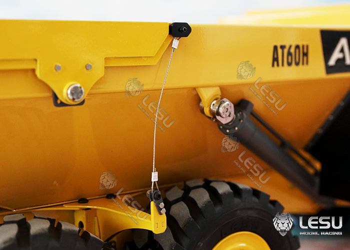 LESU 1/16 AOUE AT60H Full Metal Hydraulic Articulated Truck Model