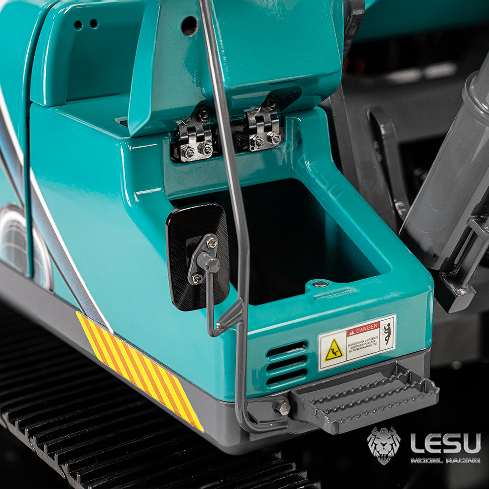 LESU1/14 Engineering Machinery Remote Control Hydraulic 6-way Valve Crawler Aoue-SK500 Excavator Model