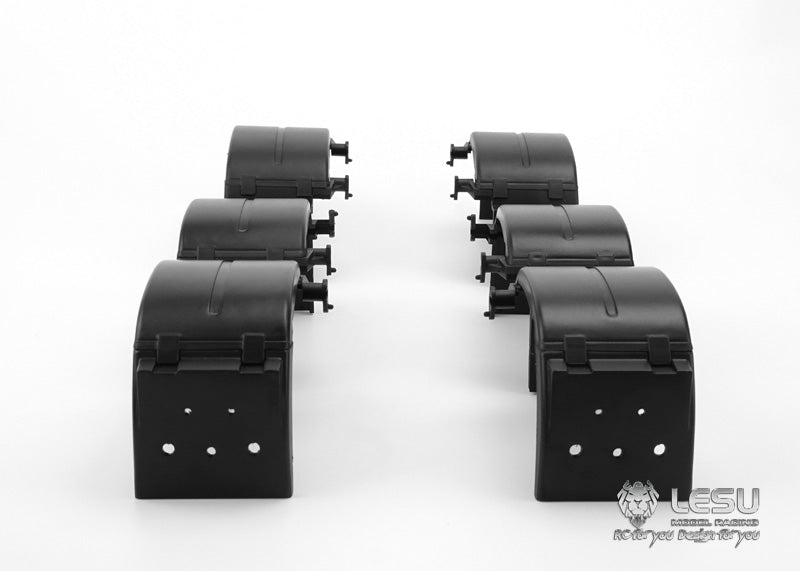 1/14 truck toy Tamiya tractor sand board S-1237 double-axis three-axis fender model accessories LESU