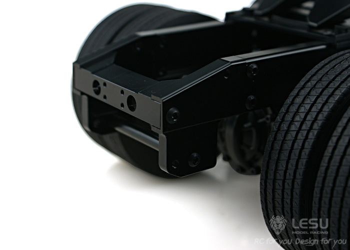 LESU 1/14 Tamiya Scania tractor truck metal three-axle 6X4 chassis remote control car model modification