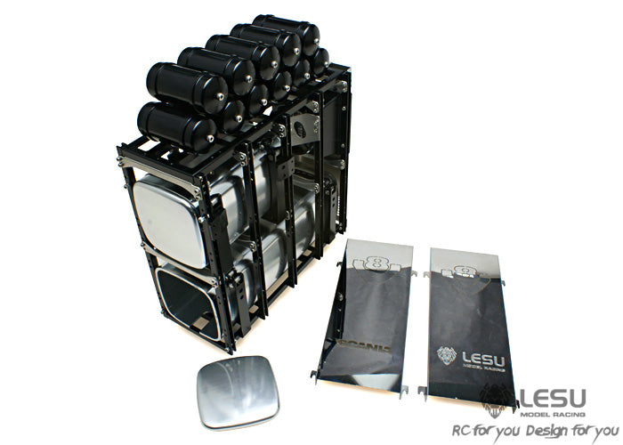 LESU 1/14 Tamiya heavy tractor truck simulation model truck equipment rack G-6057 accessories modification model