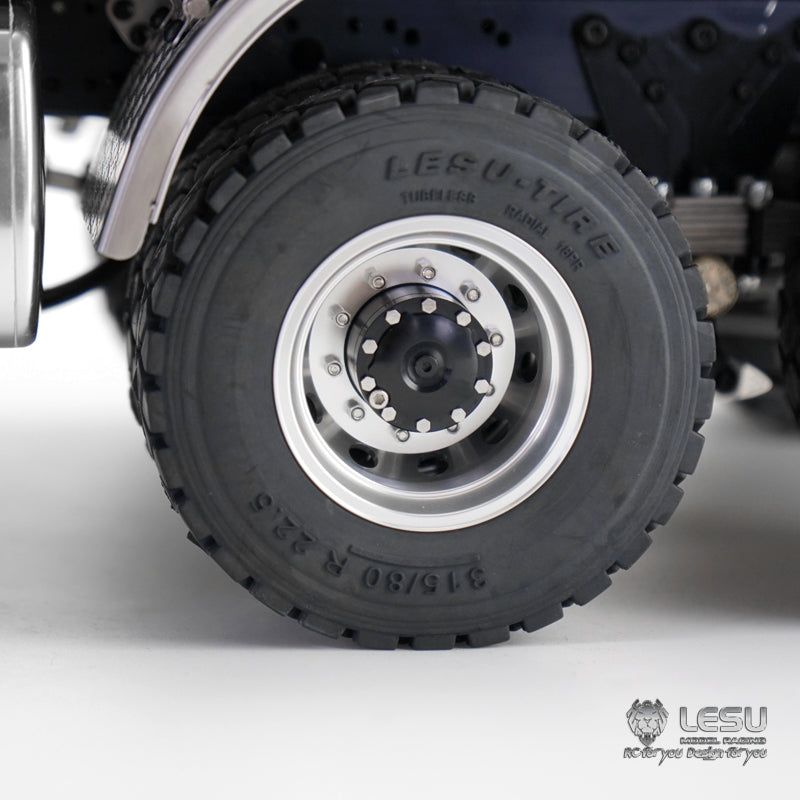 LESU1/14 remote control model hydraulic dump truck 6X6 all-wheel drive differential lock axle mud truck LS-Z0009